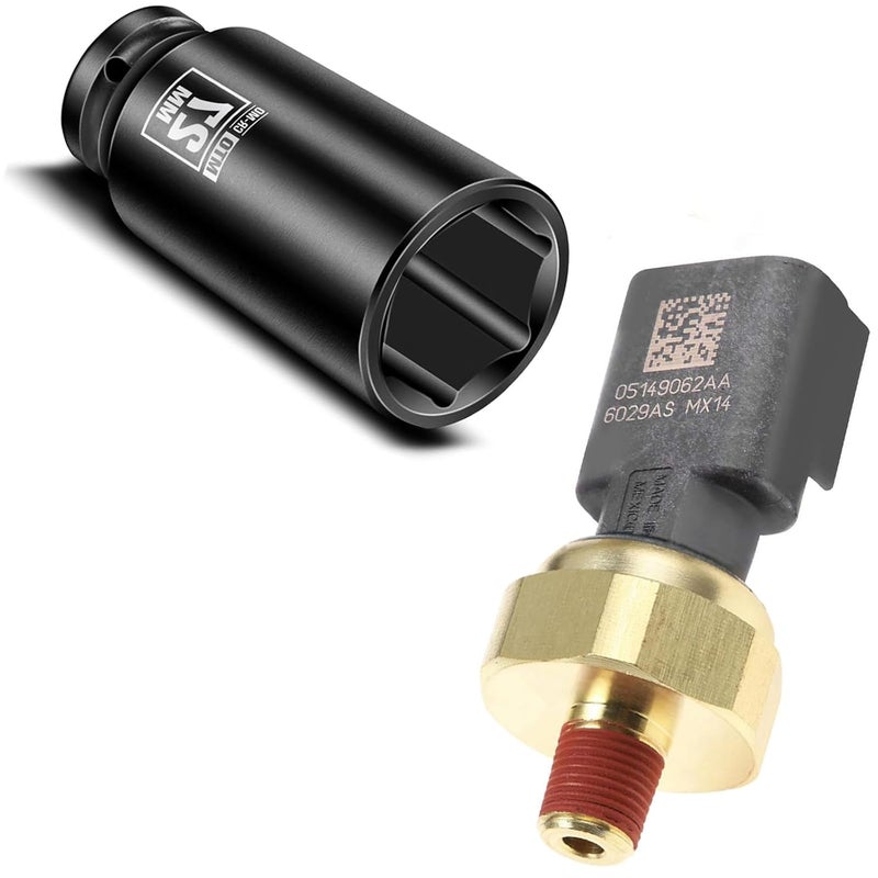 ADdormorn 5149062AA Oil Pressure Sensor for Dodge, Jeep, Chrysler, Ram,Cherokee, Oil Sending Unit, Engine Oil Pressure Sensor Sender Switch 926-188 - Image 1